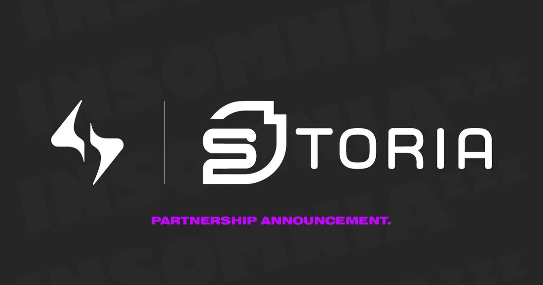 eスポーツクラブ「INSOMNIA」、ゲーミングデバイスブランド「STORIA」とスポンサーシップ契約を締結